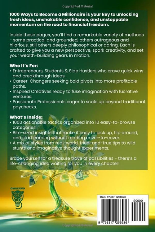 1000 Ways to Become a Millionaire